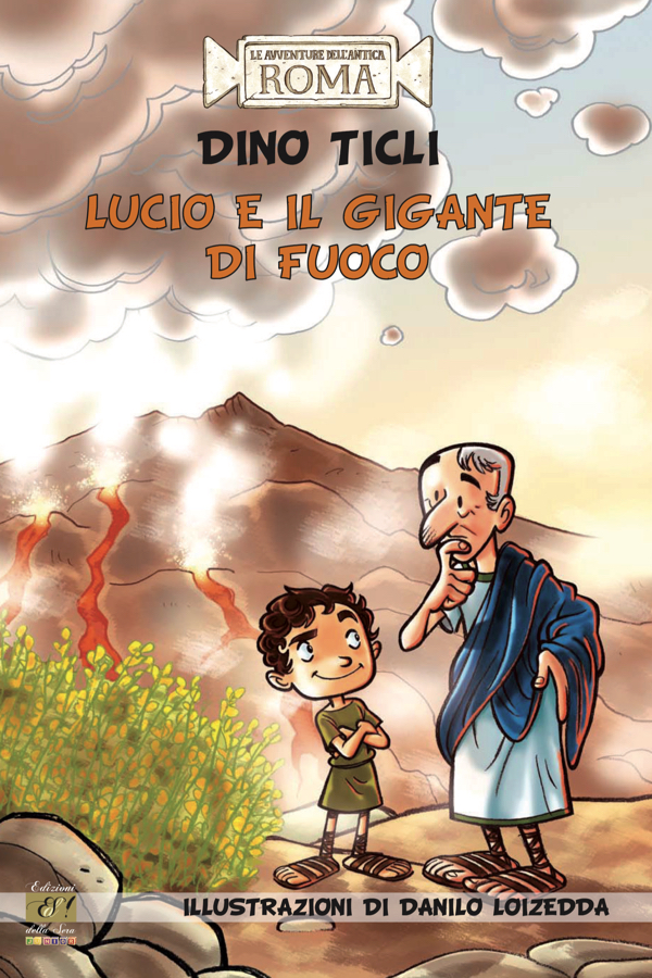 Lucio e il gigante di fuoco copertina